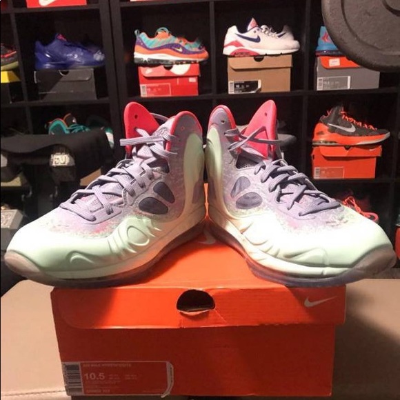 Nike Hyperposite Mint Xmas Rajon Rondo size 10.5 - Picture 4 of 6